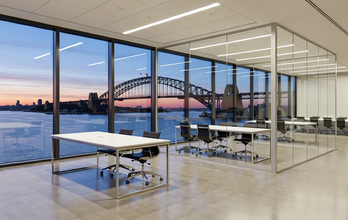 Sydney Financial District View