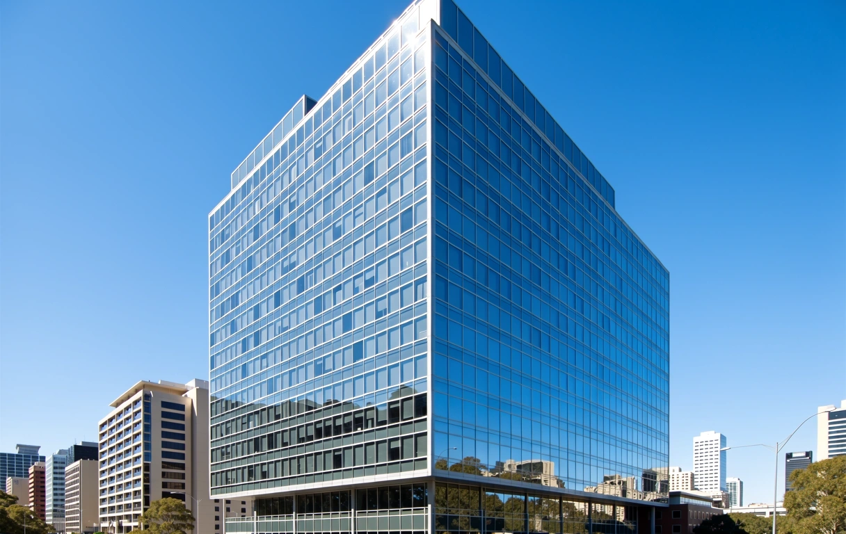 Corporate financial district